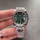 롤렉스 Datejust 41MM 민트 그린 다이얼 오토매틱 남성용 스틸 쥬빌리 시계 4칼라 M126334-0028
