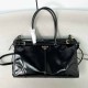 프라다 라지 레더 핸드백 블랙 1BA433 2CYR