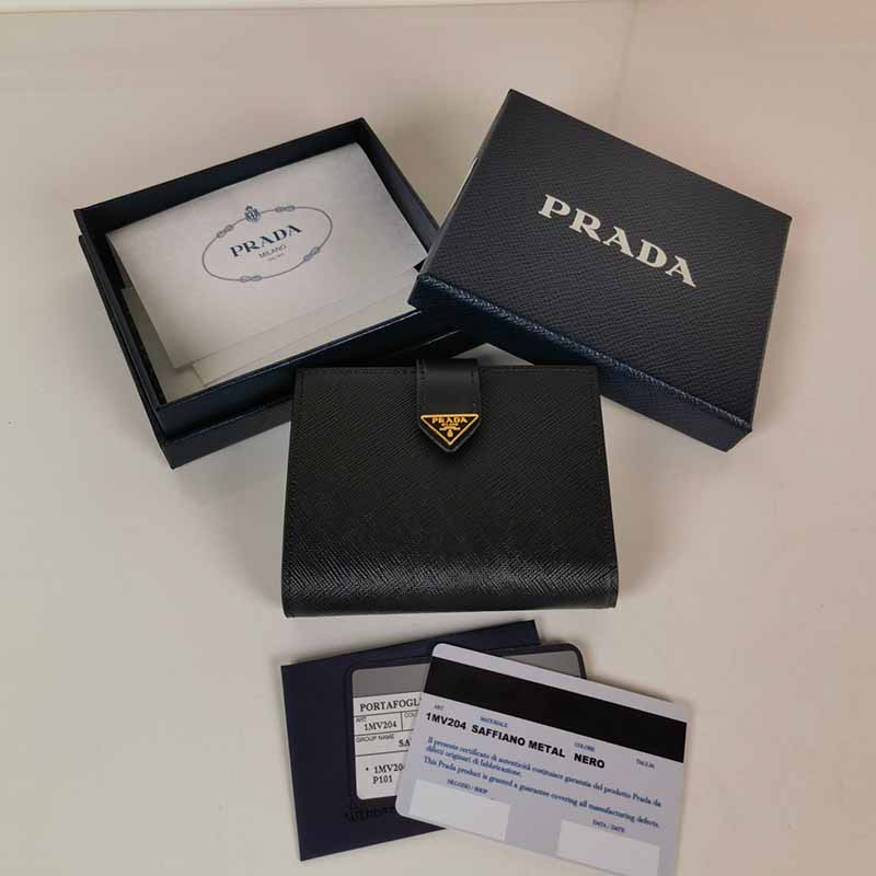 프라다 사피아노 가죽 반지갑 1MV204 2DYG F0002