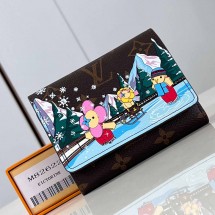 루이비통 빅토린 월릿 비비엔 3칼라 M82622