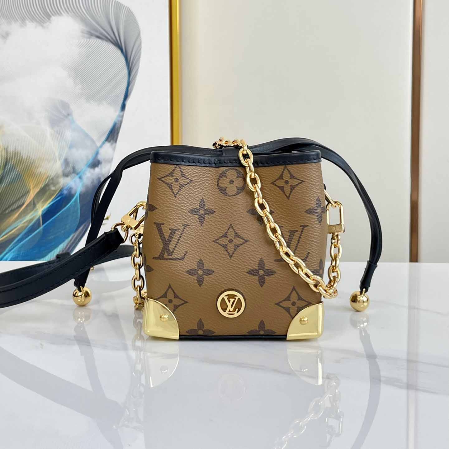 루이비통 노에 퍼스 LV 참 온라인 리미티드 에디션 M82885