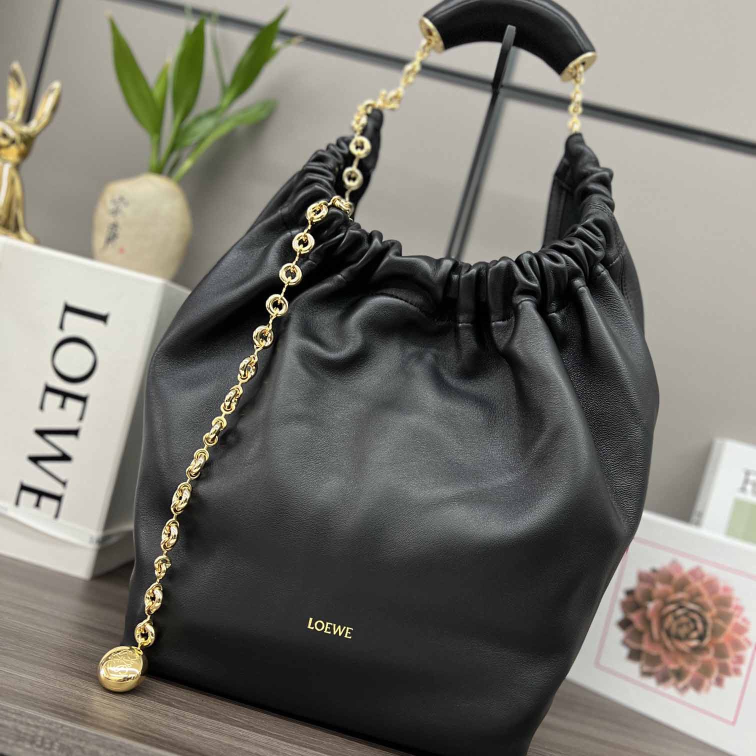 로에베 스퀴즈백 미듐 3칼라 A914Q37X01