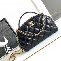 샤넬 23K cc로고 페이턴트 탑핸들 볼링백 (3컬러) AP3587