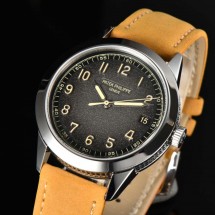 파텍필립 칼라트라바 블랙은장 40mm 시계 5226G-001