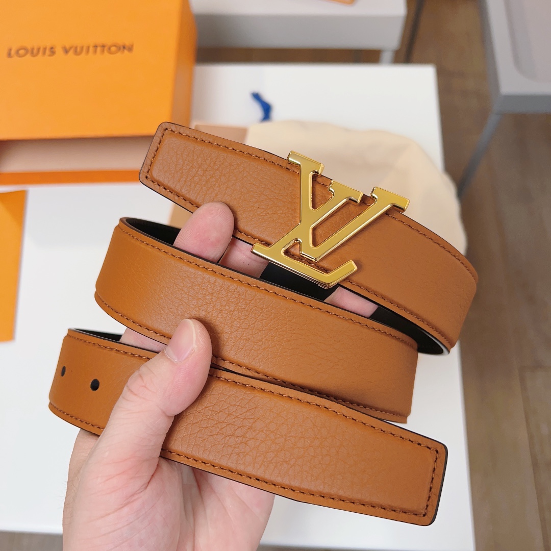 루이비통 LV 헤리티지 35mm 리버시블 벨트 M8205T