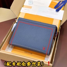 루이비통 포쉐트 보야주 타이가 남성 남자 클러치백 M63394