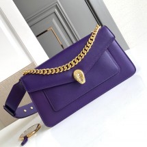 불가리 세르펜티 이스트 웨스트 가죽 숄더백 292804