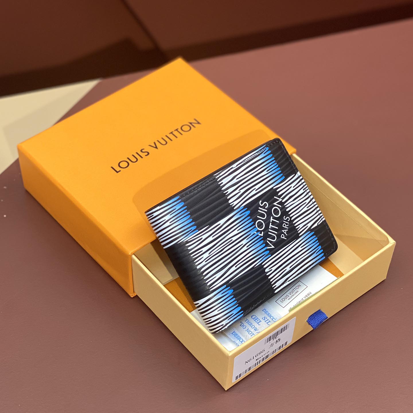 루이비통 남자 지갑 다미에 러시 슬렌더 월렛 M82821