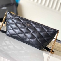 생로랑 퀼팅 체인 미니백 램스킨 2칼라 755979