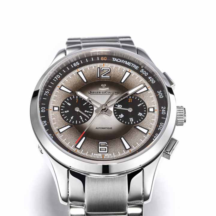 예거 르쿨트르 폴라리스 크로노그래프 42mm 시계 Q902843J