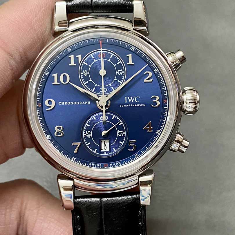 IWC 크로노그래프 라우레우스 다 빈치 42MM 아이더블유씨 남성용 명품시계 IW393402