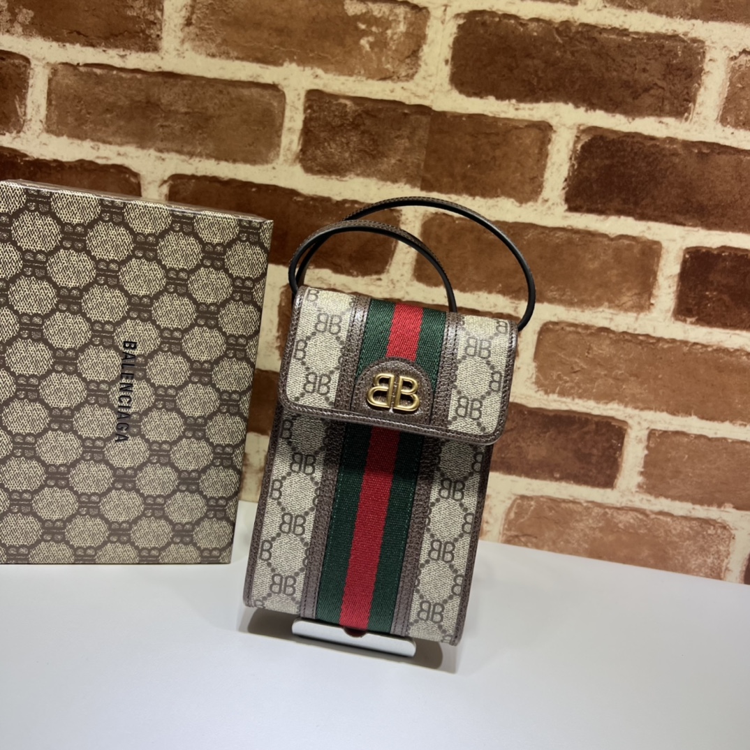 발렌시아가 X 구찌 콜라보 해커 폰백 2칼라 6801302103U0001