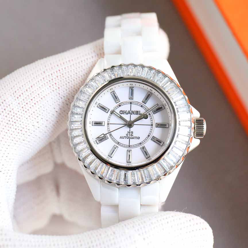 샤넬 시계 J12 링 Tte 캘리버 122 33 MM 3칼라 H7430