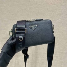 프라다 브리크 사피아노 크로스백 2VH173 9Z2 F0002 V NOO