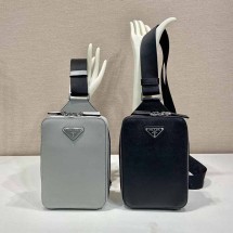 23FW프라다 사피아노 로고 슬링백 2칼라 2VZ106