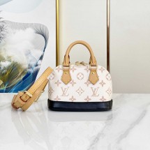 루이비통 24SS 크루즈컬렉션 나노 알마 모노그램 캔버스 토트백 듄 M46895