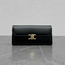 셀린느 CELINE 트리오페 플랩 장지갑 38NO 10E313BZG