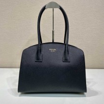 프라다 신형 사피아노 토트백 블랙 1BG520