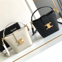 셀린느 트리옹프 미니 버킷 부드러운 카프스킨 10K943FJ9 38NO (3컬러)