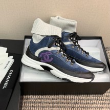 샤넬 23B 니트 스웨이드 트레이너 스니커즈 (4컬러) G45204