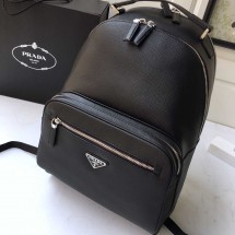 프라다 사피아노 삼각로고 백팩 블랙 2VZ032