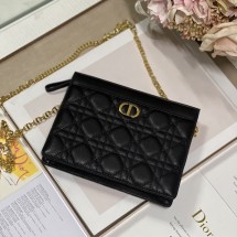 디올 DIOR 카로 슬림 체인 파우치 4칼라 S5106UWHC M900
