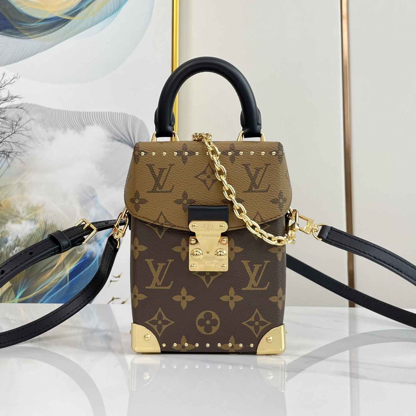 루이비통 여성가방 카메라 박스 모노그램 리버스 M82465