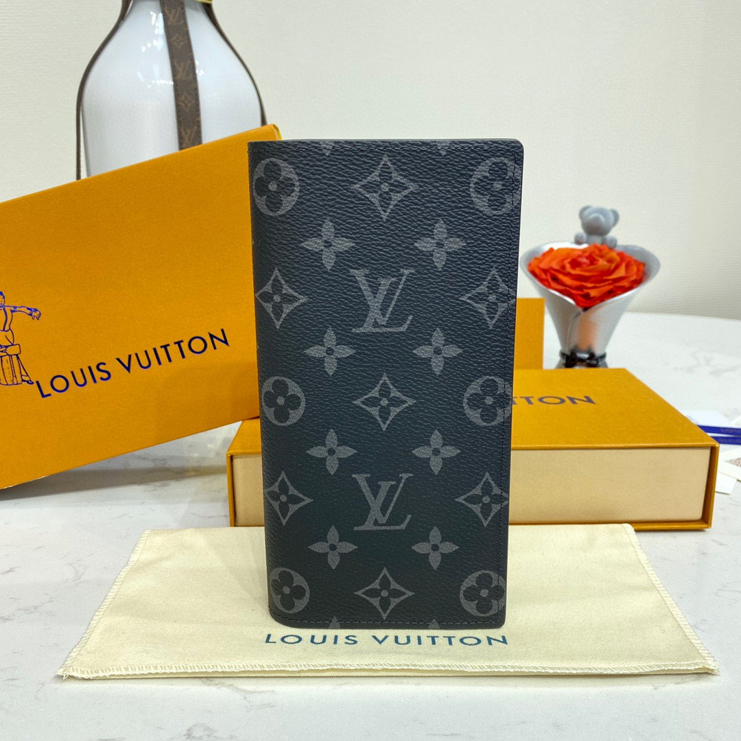 루이비통 브라짜 월릿 모노그램 이클립스 M61697