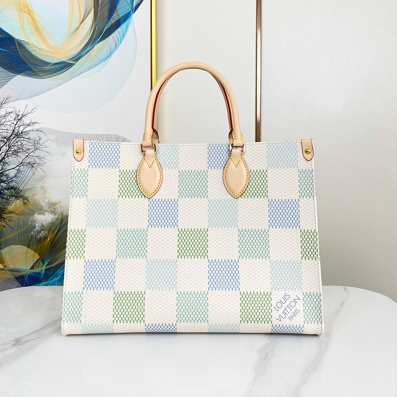 루이비통 온더고 MM 다미에 피스타치오 2칼라 N40518