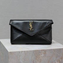 생로랑 카산드라 스몰 엔벨로프 파우치 클러치 764931 AACX7 1000