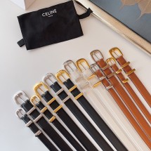 셀린느 미디엄 웨스턴 벨트 3칼라 45BBX3AJG 38SI