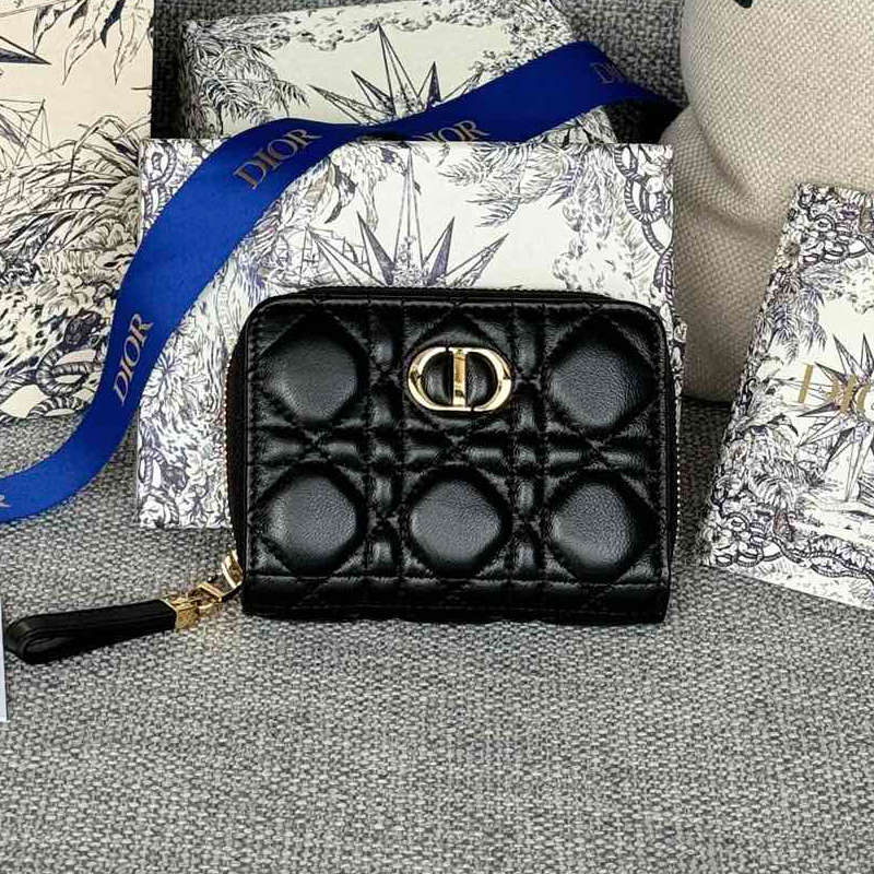 디올 DIOR 카로 컴팩트 지퍼 지갑 까나쥬 샌드 5칼라 S5032UWHC