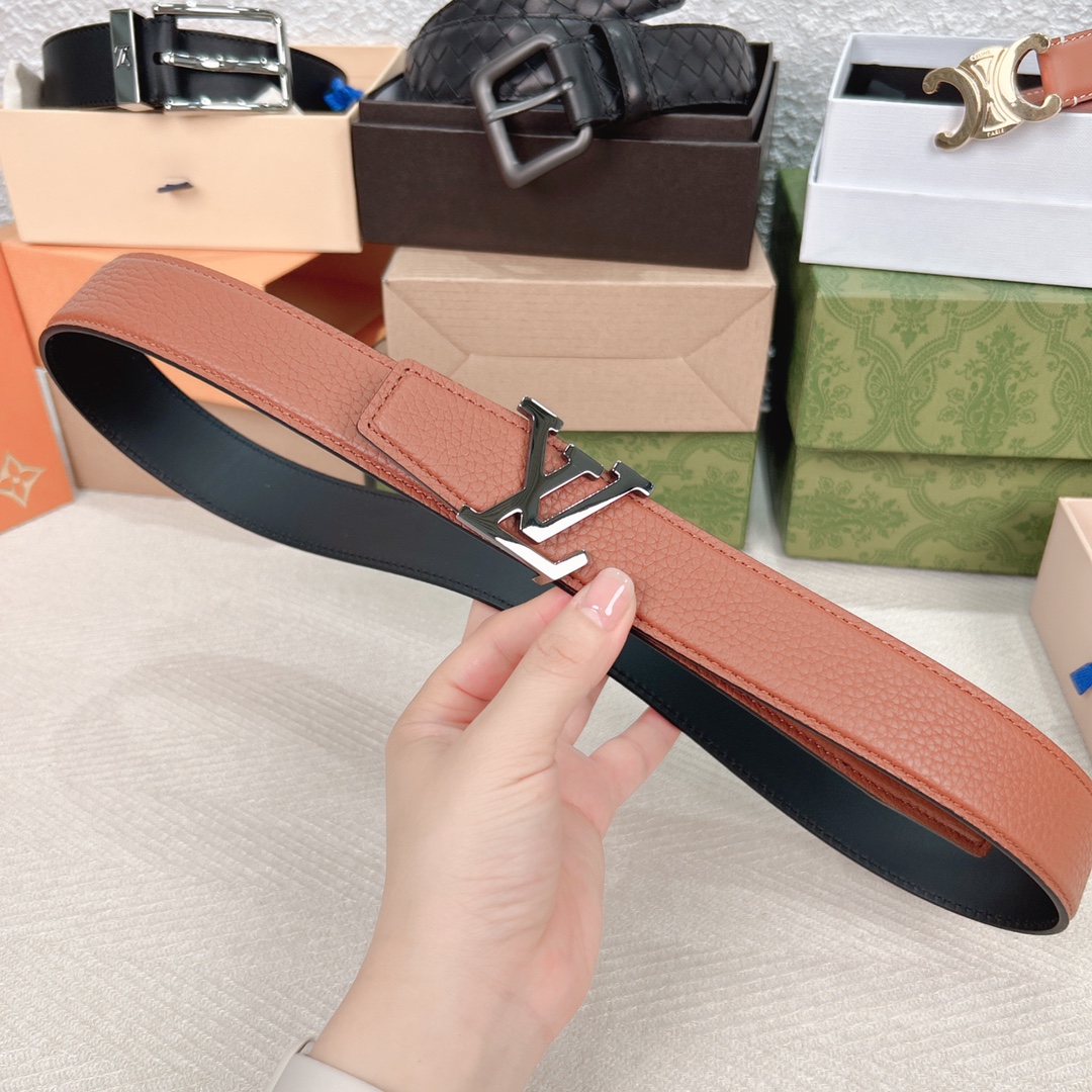 루이비통 남자 벨트 헤리티지 35MM 리버서블 3칼라 M8220S