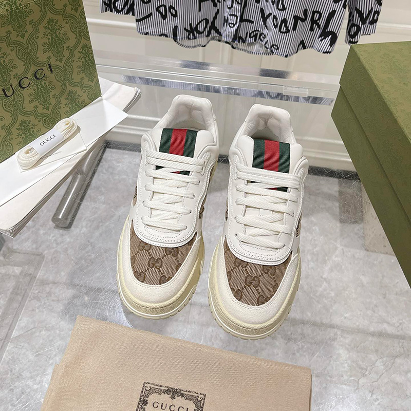 구찌 여성용 리웹 트레이너 3칼라 ‎785452 AADHW 9573