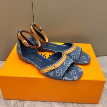 루이비통 일자 샌들 3칼라 1ACMOV