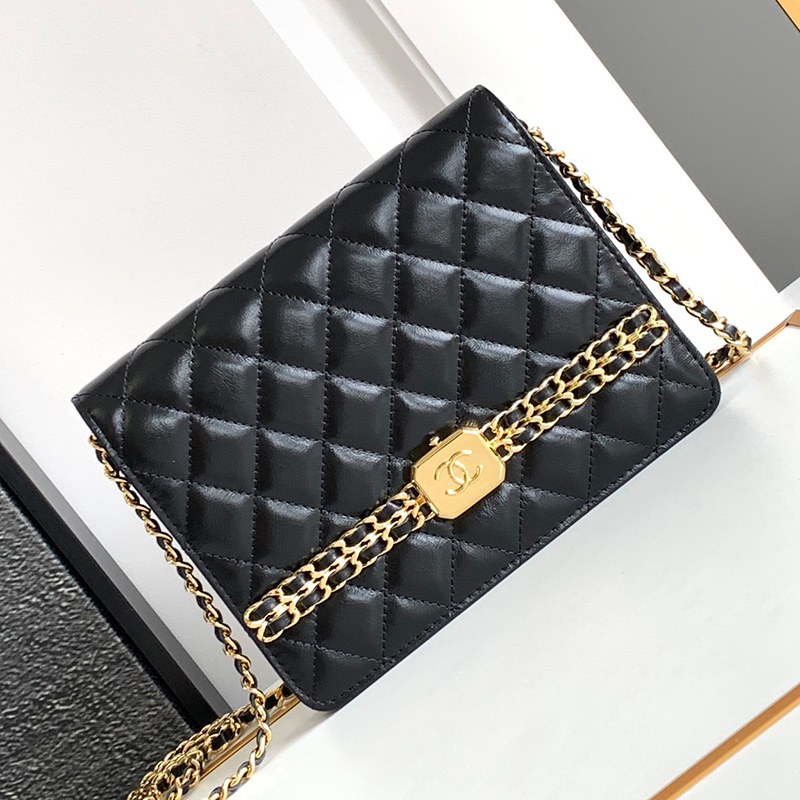 샤넬 24 SS 체인 달린 미니백 블랙 AP3928 B16340 94305