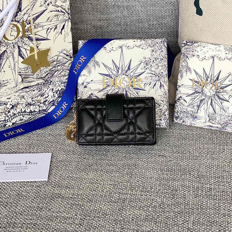 디올 DIOR 레이디 5 포켓 카드 지갑 6칼라 S0074ONMJ 900U