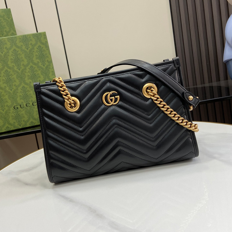 구찌 GG 마몽 스몰 토트백 2칼라 779727 AADK4 1000