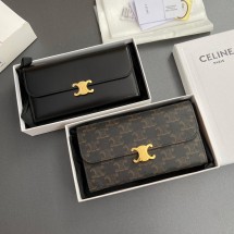 셀린느 라지 트리옴페 플랩 장지갑 2칼라 10E312CPJ 04LU