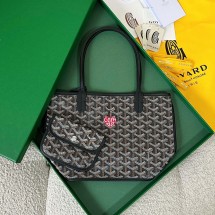 고야드 미니 앙주백 하트 3칼라