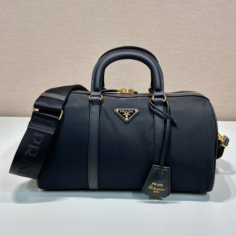 프라다 미디움 리나일론 사피아노 탑 핸들백 2칼라 1BB233 R064 F0002 V ZOM