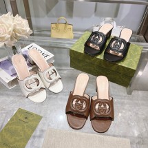 구찌 인터로킹G 컷아웃 힐 스트랩 샌들 782413 AAAZG 1000 (3칼라)