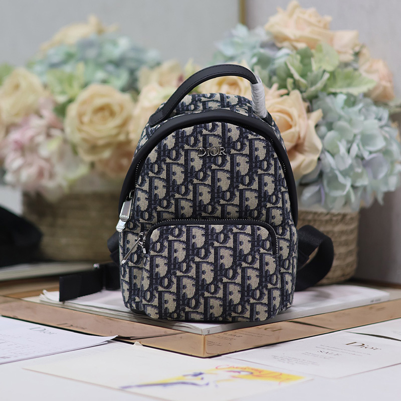 디올 DIOR 블랑앤꼴레뜨 디올 오블리크 자카드 백팩 M1524STZL