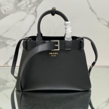 프라다 버클 미디움 가죽 핸드백 1BA434 2CY9 F0002