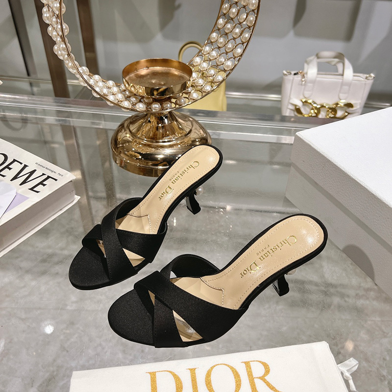 24SS 디올 Dior Tribales 뮬 힐 KCO068SAT S42P (3칼라)