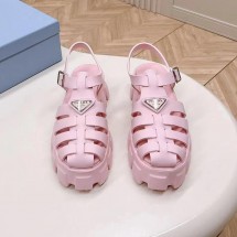 프라다 24SS 모놀리스 Rubber 샌들 1X853M (2칼라)