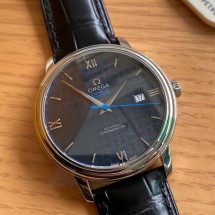 오메가 드빌 프레스티지 39.5mm 시계 424.13.40.20.03.003