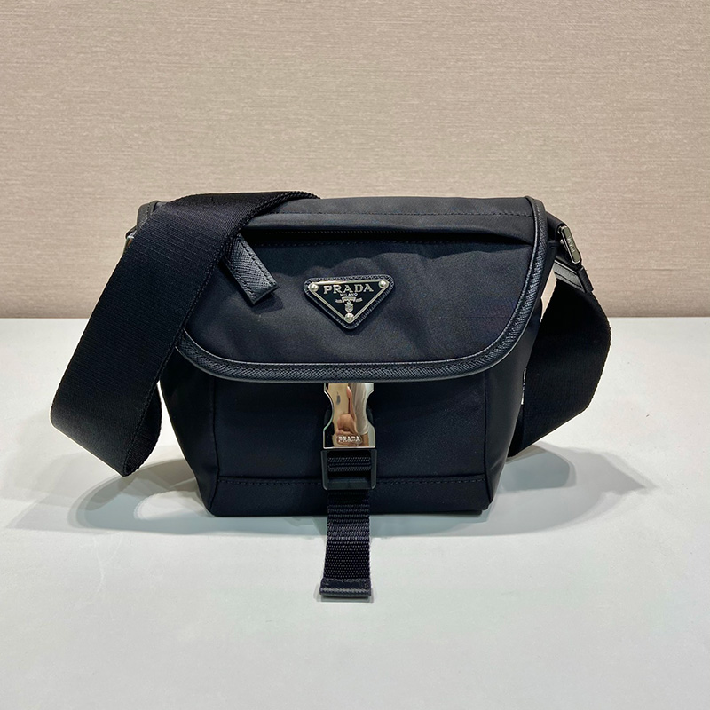 프라다 리나일론 사피아노 숄더백 블랙 2VD070 2DMG F0002 V OOO