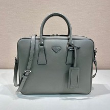 프라다 사피아노 가죽 브리프케이스 2VE011
