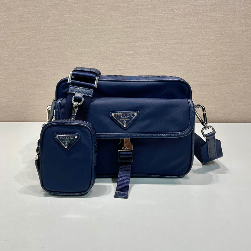 프라다 리나일론 사피아노 크로스백 2VH133-2DMH-F0002